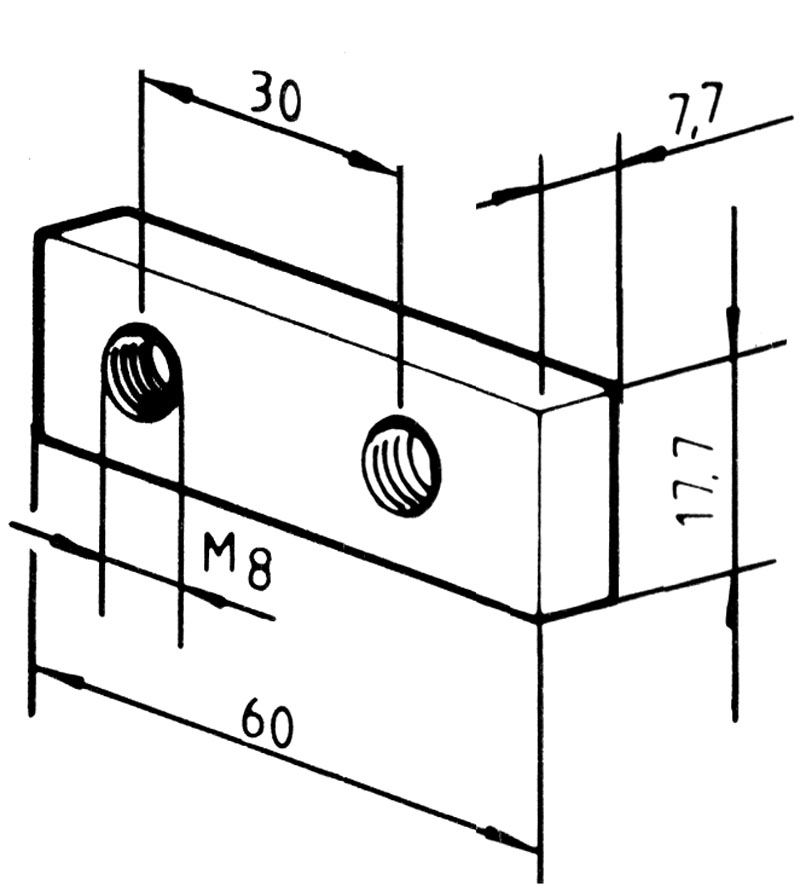 plaque filetée Rapid H952I