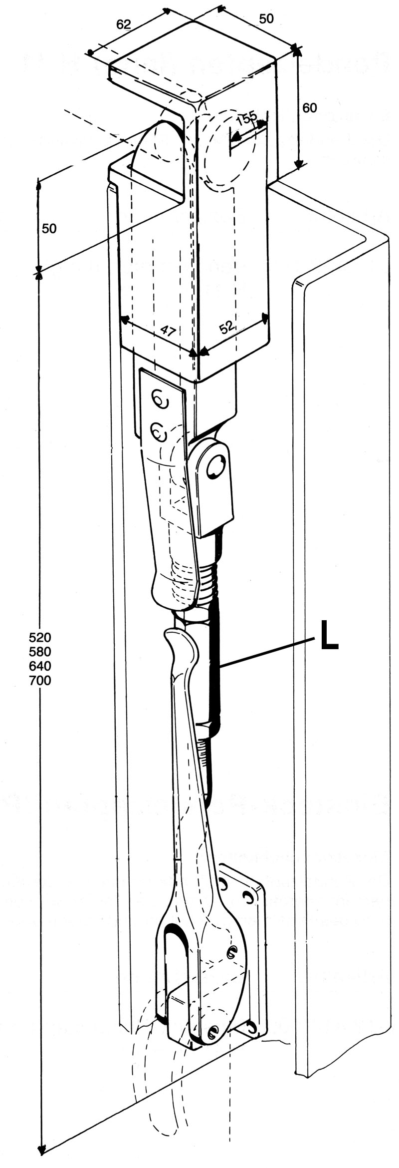 fermeture pendulaire Record H11 latéral