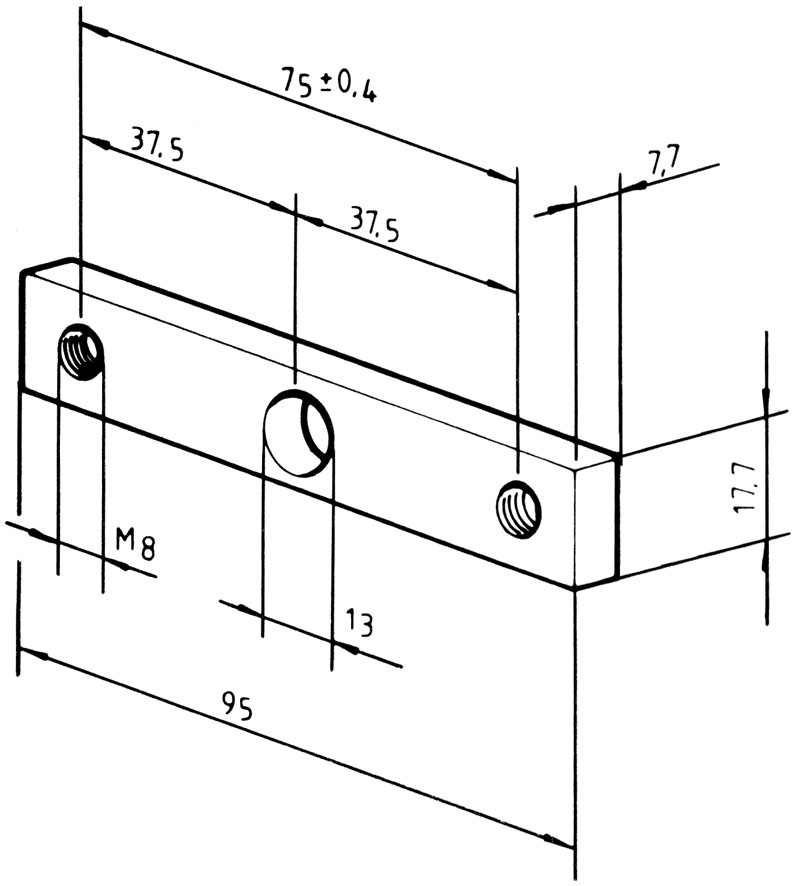 plaque filetée Rapid 25/30