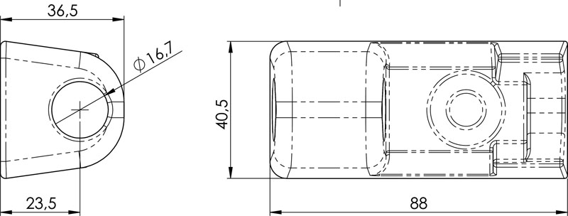 support Rapid H871K/24 à souder