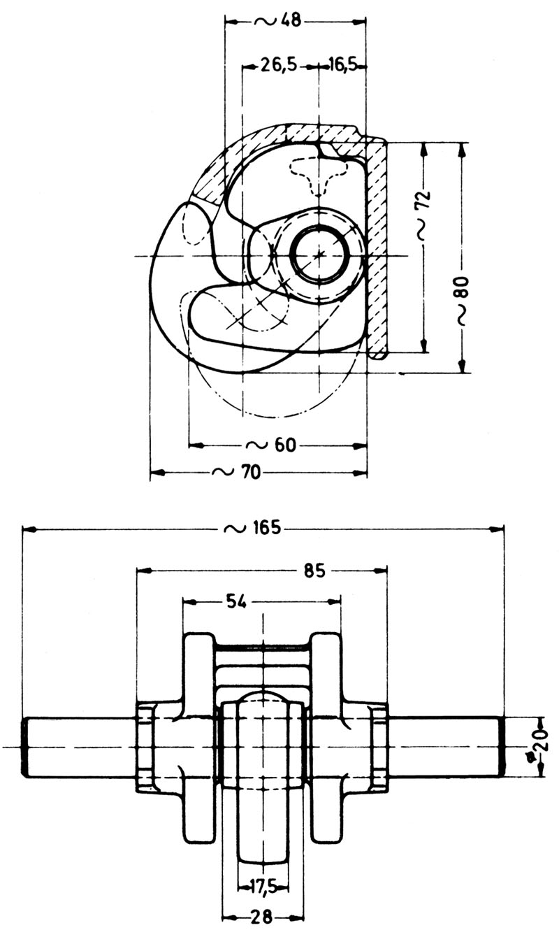 support Rapid H119E avec crochet de fermeture