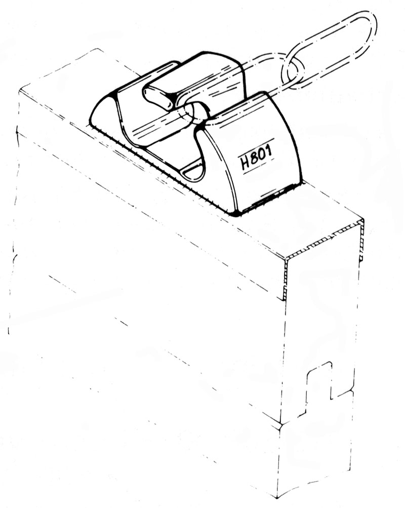 arrêts de chaîne Rapid H801