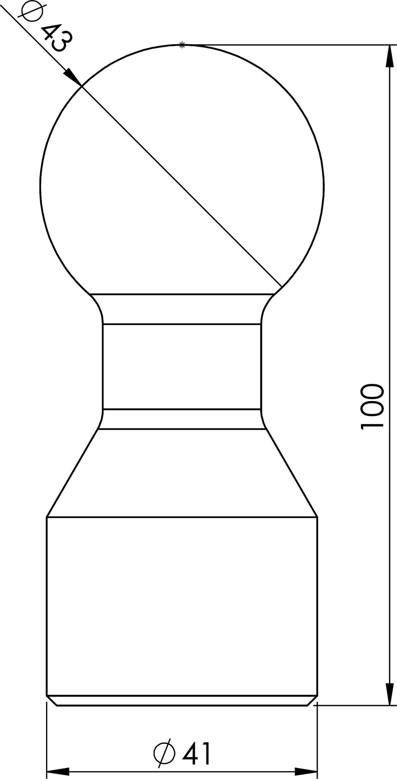 gond à souder Record H600