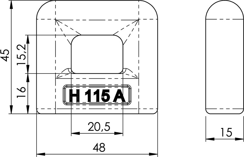 œillet fermeture Rapid H115A