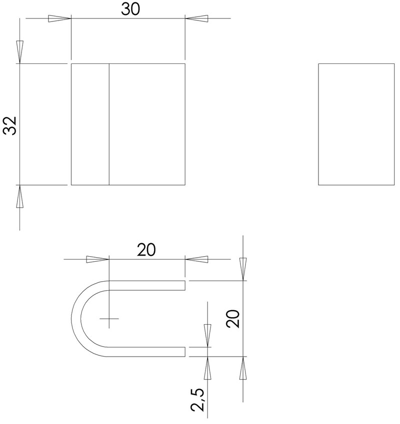 gâche H400 à souder