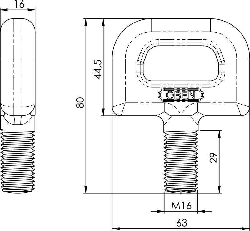 œillet fermeture Record H12
