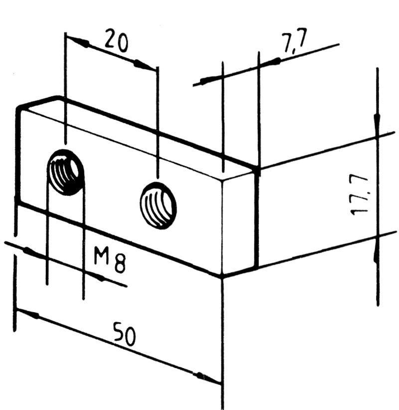 plaque filetée Rapid 25/30