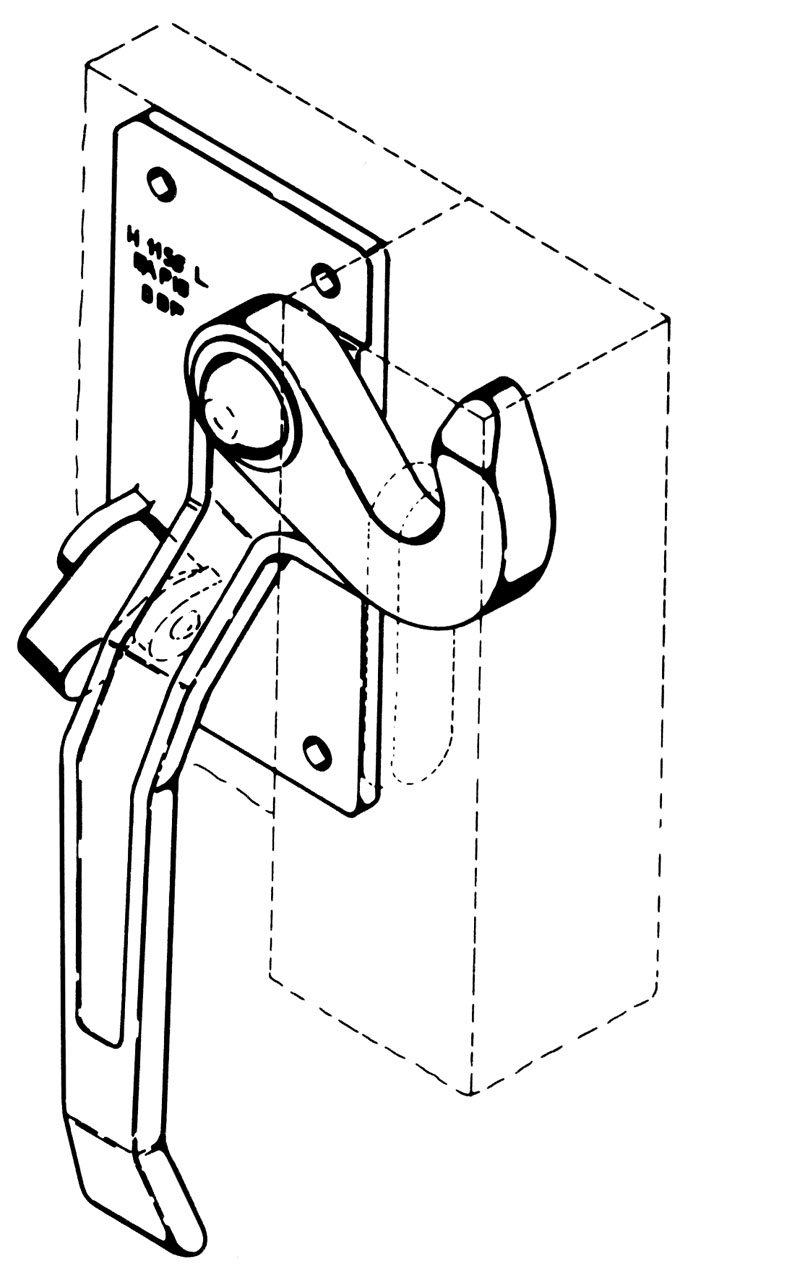 fermeture de ridelle Rapid H115S