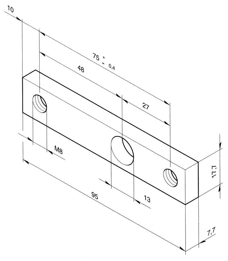 plaque filetée Rapid H871K/24